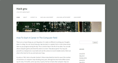 Desktop Screenshot of hackgnu.org